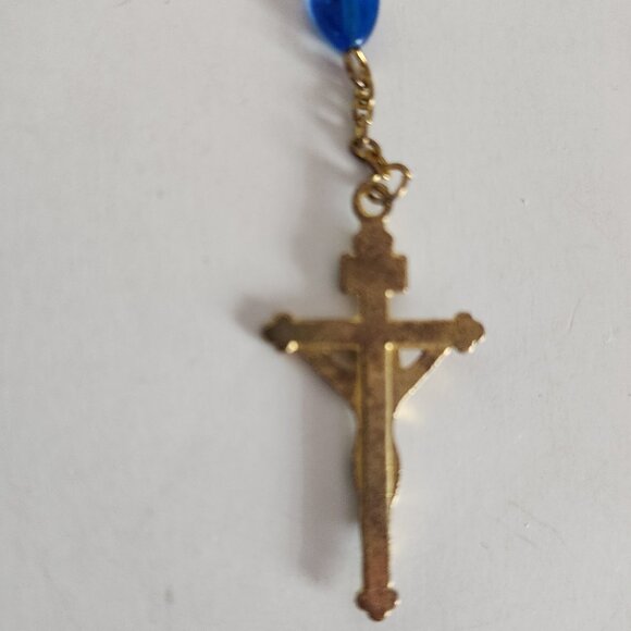 Rosary Plastic Hearts *AS IS* - Picture 5 of 6